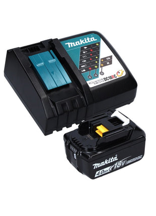 Makita DPB 183 RM1 scie à ruban sans balais 18 V 66 mm + 1 batterie 4,0 Ah + chargeur