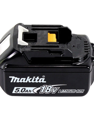 Makita DPB 183 T1 scie à ruban sans balais 18 V 66 mm + 1x batterie 5,0 Ah - sans chargeur