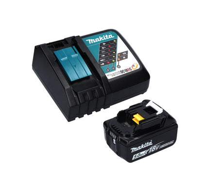 Makita DPB 183 RT1 scie à ruban sans balais 18 V 66 mm + 1 batterie 5,0 Ah + chargeur