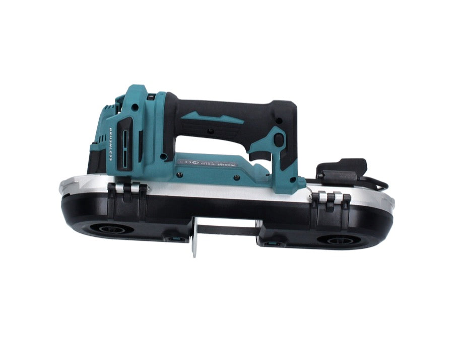 Makita DPB 183 RT Akku Bandsäge 18 V 66 mm Brushless + 2x Akku 5,0 Ah + Ladegerät