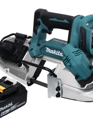 Makita DPB 183 G1 scie à ruban sans balais 18 V 66 mm + 1x batterie 6,0 Ah - sans chargeur