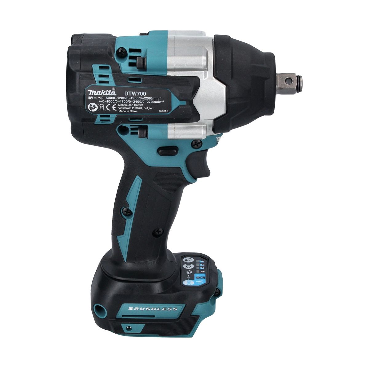 Makita DTW 700 F1 clé à chocs sans fil 18 V 700 Nm 1/2" XPT Brushless + 1x batterie 3,0 Ah - sans chargeur