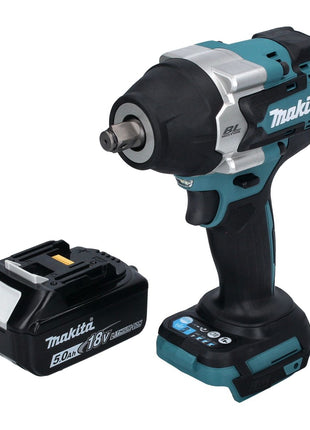 Makita DTW 700 T1 clé à chocs sans fil 18 V 700 Nm 1/2" XPT Brushless + 1x batterie 5,0 Ah - sans chargeur