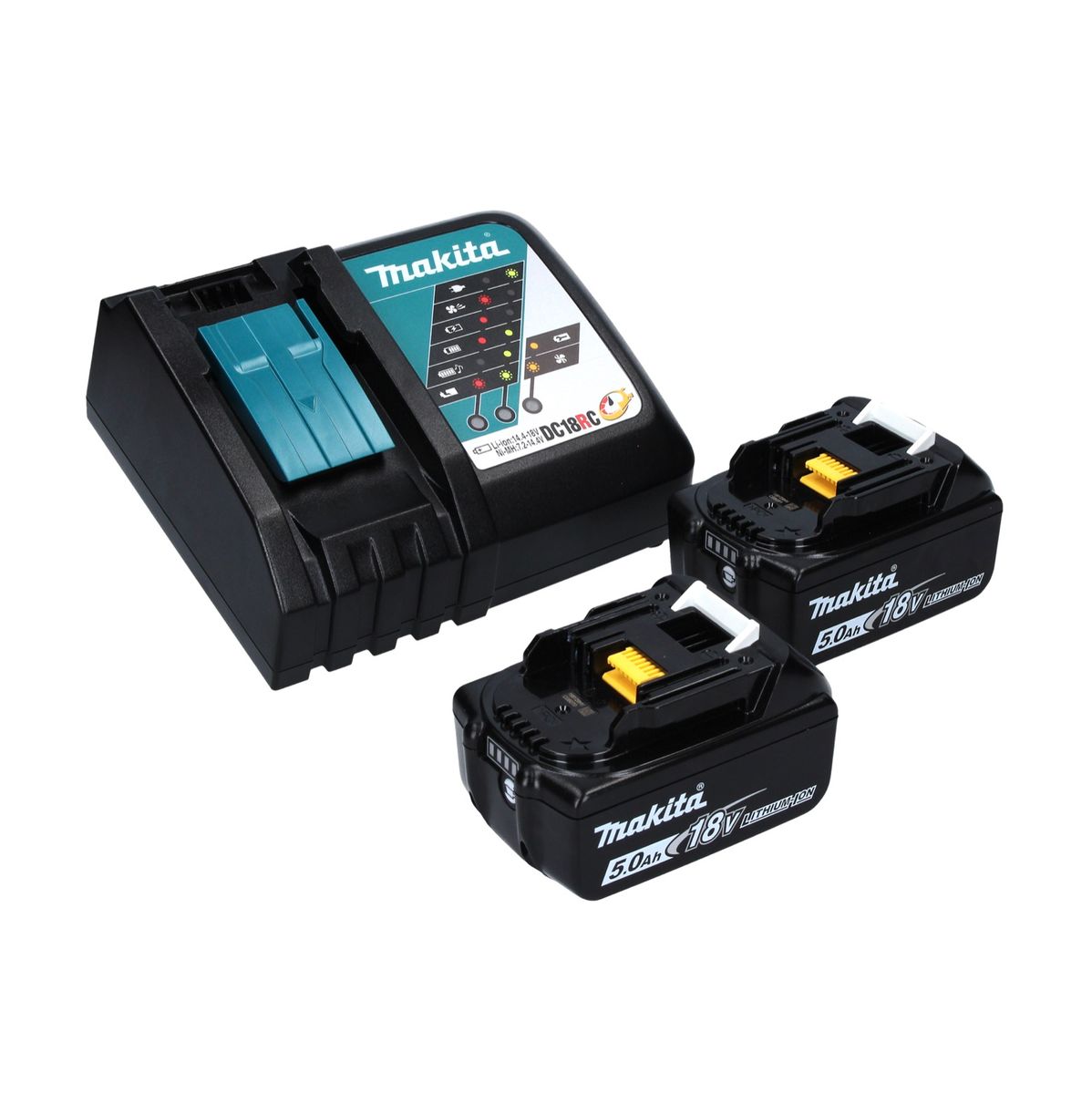 Makita DTW 700 RT Clé à chocs sans fil 18 V 700 Nm 1/2" XPT Brushless + 2x batteries 5,0 Ah + chargeur