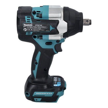 Makita DTW 700 RG1 Akku Schlagschrauber 18 V 700 Nm 1/2" XPT Brushless + 1x Akku 6,0 Ah + Ladegerät