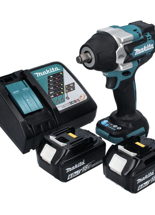 Makita DTW 700 RG Clé à chocs sans fil 18 V 700 Nm 1/2" XPT Brushless + 2x batteries 6,0 Ah + chargeur