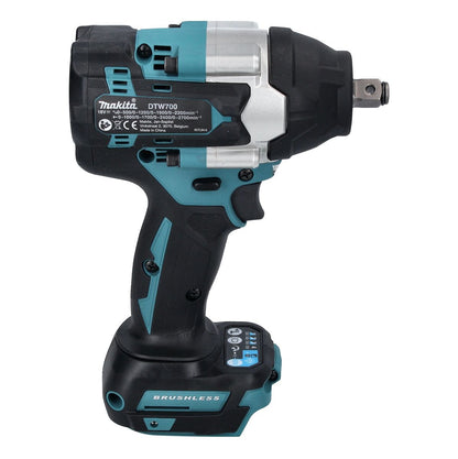 Makita DTW 700 RG Clé à chocs sans fil 18 V 700 Nm 1/2" XPT Brushless + 2x batteries 6,0 Ah + chargeur