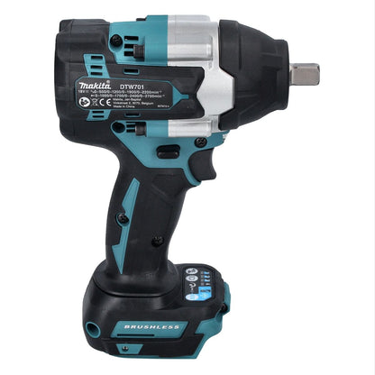 Makita DTW 701 RM1 clé à chocs sans fil 18 V 700 Nm 1/2" XPT Brushless + 1x batterie 4,0 Ah + chargeur