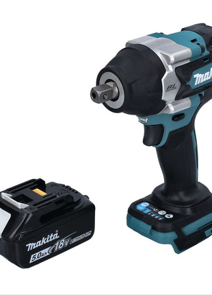 Makita DTW 701 T1 clé à chocs sans fil 18 V 700 Nm 1/2" XPT Brushless + 1x batterie 5,0 Ah - sans chargeur