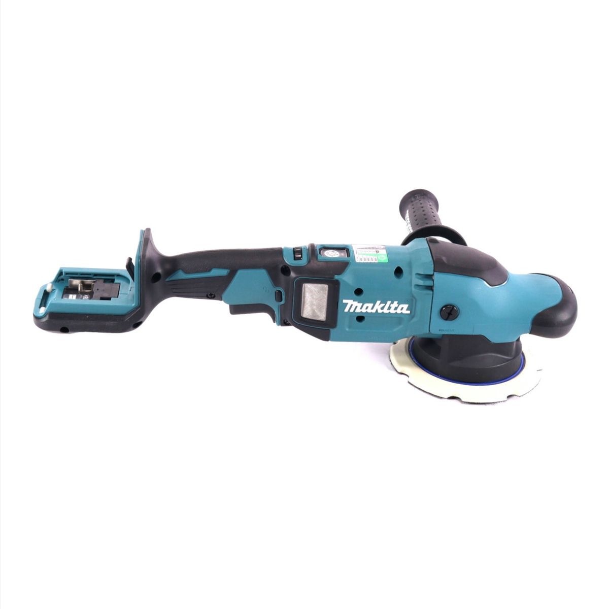 Makita DPO 600 RF1 polisseuse excentrique sur batterie 18 V 150 mm XPT Brushless + 1x batterie 3,0 Ah + chargeur