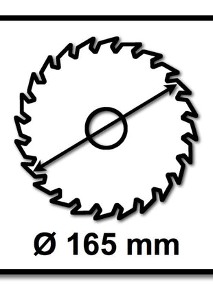 Lame de scie circulaire Bosch Expert for Wood 165 x 1,6 x 30 mm 36 Z (2608644026)