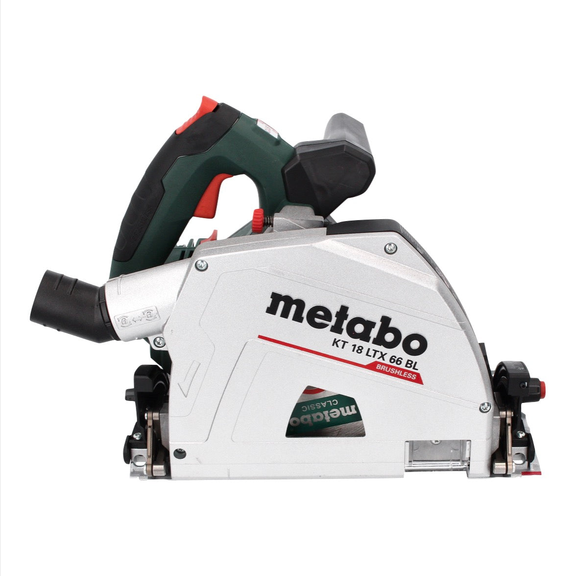 Metabo KT 18 LTX 66 BL Akku Tauchkreissäge 18 V 165 mm + 1x Akku 4,0 Ah + metaBOX - ohne Ladegerät - Toolbrothers