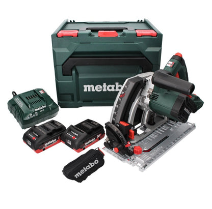 Metabo KT 18 LTX 66 BL Akku Tauchkreissäge 18 V 165 mm + 2x Akku 4,0 Ah + Ladegerät + metaBOX - Toolbrothers