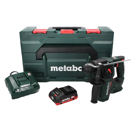 Marteau perforateur à batterie Metabo BH 18 LTX BL 16 18 V 1,3 J SDS-plus brushless + 1x batterie 4,0 Ah + chargeur + MetaBOX