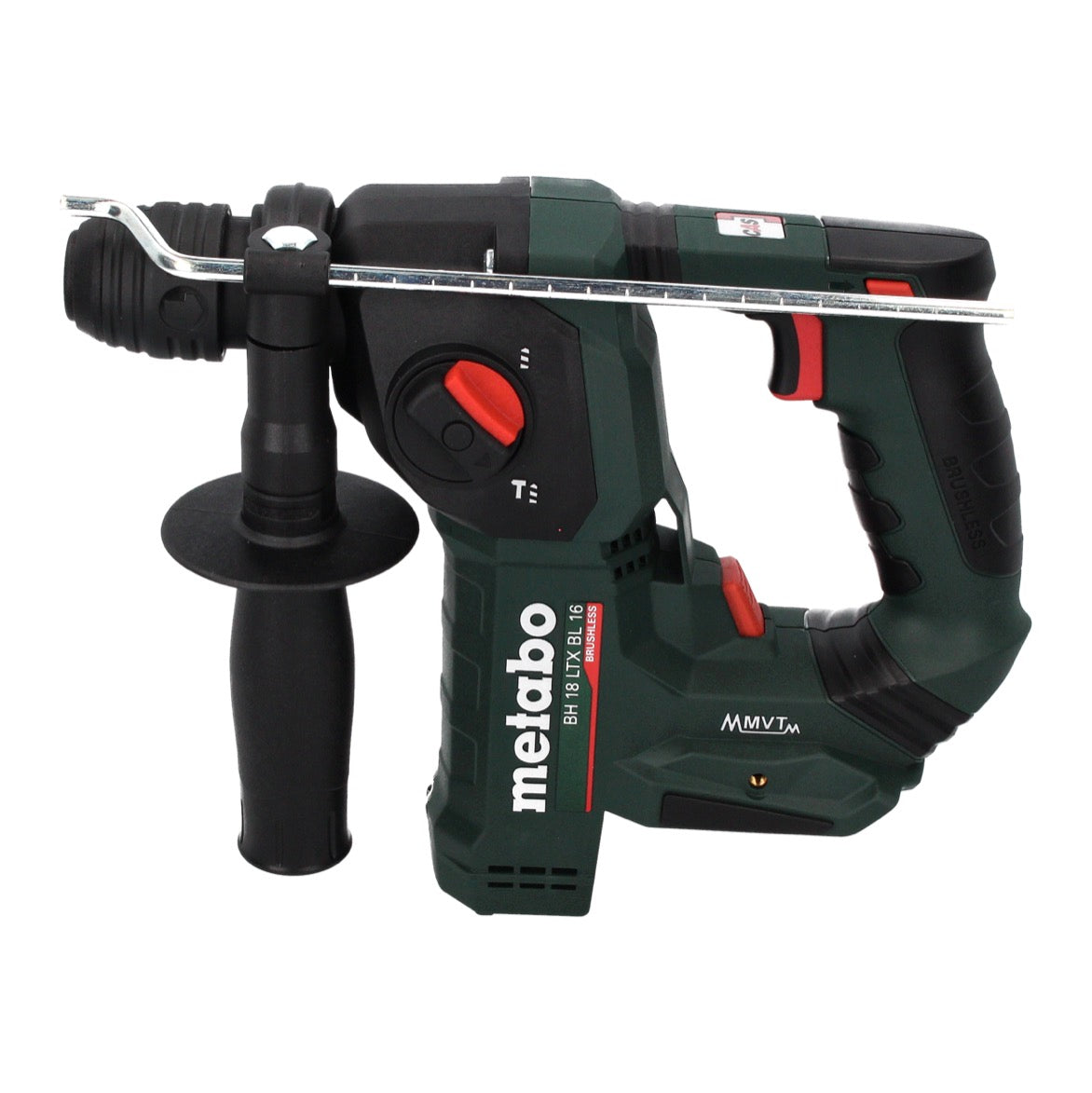 Marteau perforateur sur batterie Metabo BH 18 LTX BL 16 18 V 1,3 J SDS-plus brushless + 1x batterie 5,5 Ah + MetaBOX - sans chargeur