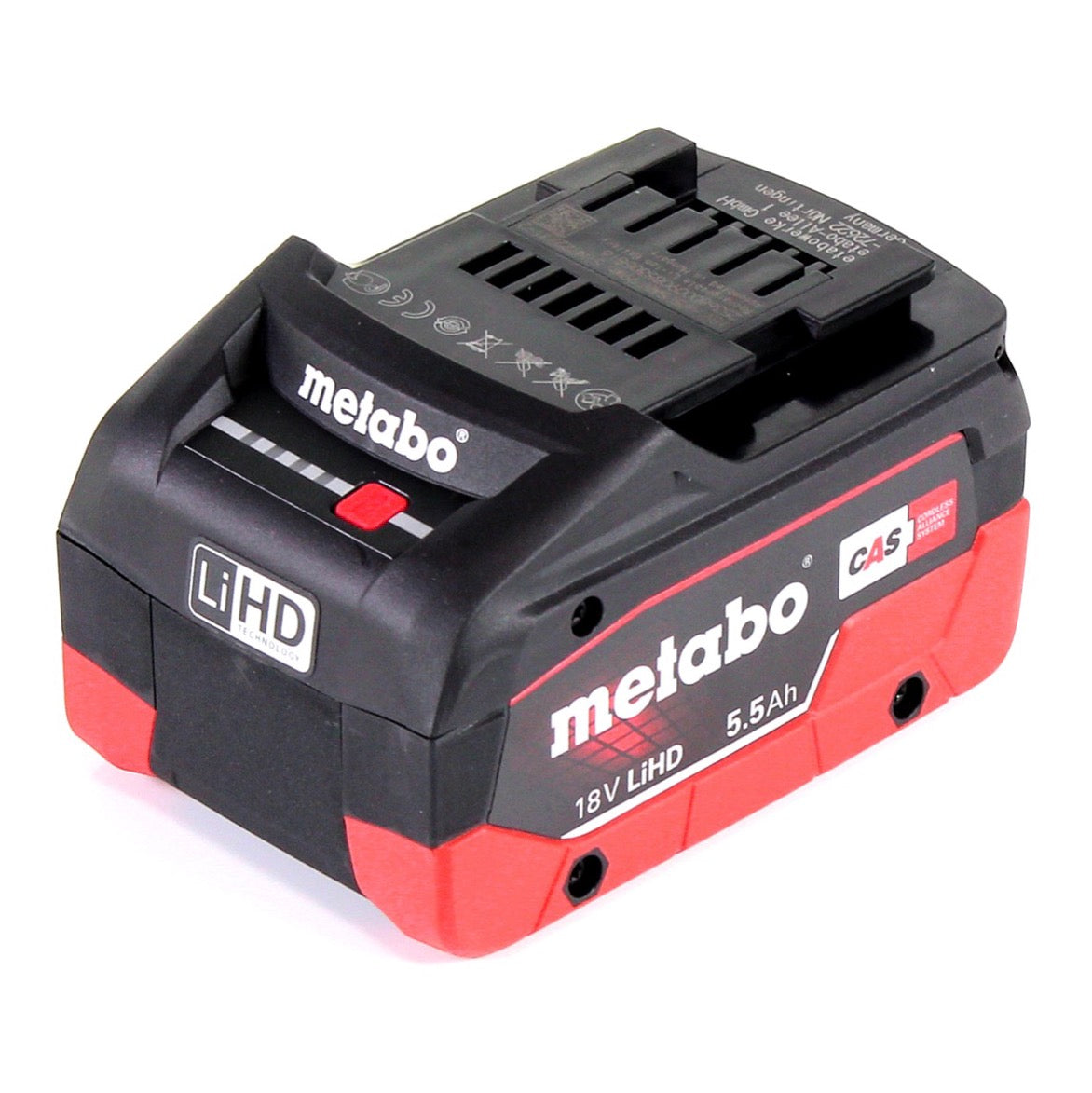 Marteau perforateur sur batterie Metabo BH 18 LTX BL 16 18 V 1,3 J SDS-plus brushless + 1x batterie 5,5 Ah + MetaBOX - sans chargeur