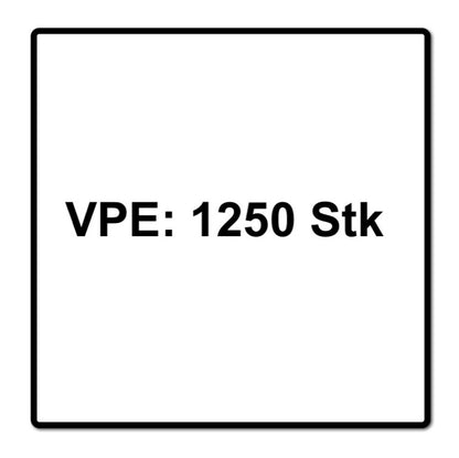 Vis de terrasse SPAX 5,0 x 70 mm en acier inoxydable A2 1250 pièces (5x 0537000500705) filetage de fixation culasse Torx T-STAR Plus T25 Cut