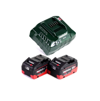 Marteau perforateur à batterie Metabo BH 18 LTX BL 16 18 V 1,3 J SDS-plus brushless + 2x batterie 8,0 Ah + chargeur + MetaBOX