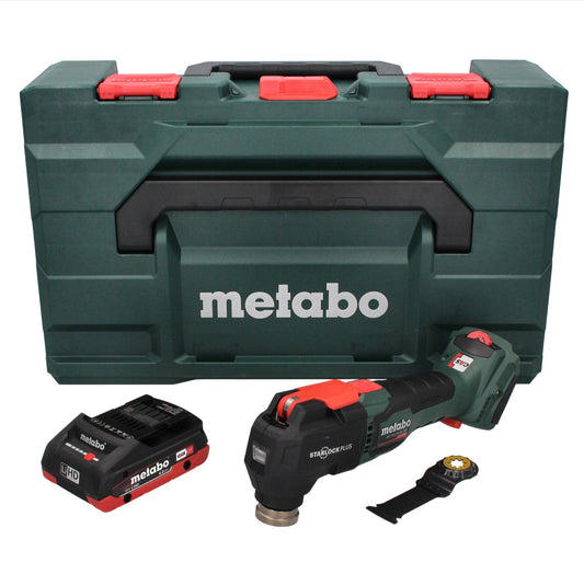 Metabo MT 18 LTX BL QSL Akku Multitool 18 V Brushless Starlock Plus + 1x Akku 4,0 Ah + metaBOX - ohne Ladegerät - Toolbrothers