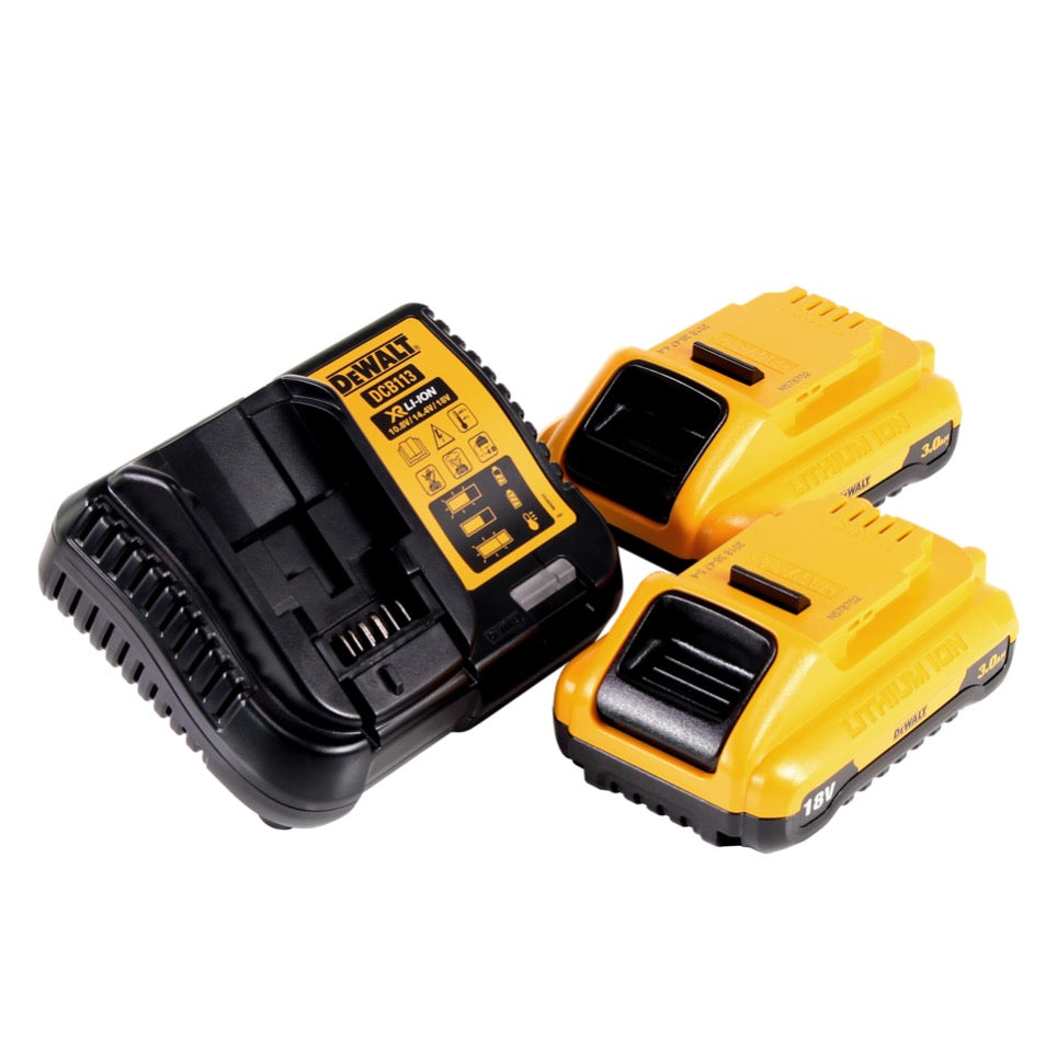 Marteau combiné à batterie DeWalt DCH 273 L2 18 V 2,1 J SDS Plus Brushless + 2x batteries 3,0 Ah + chargeur