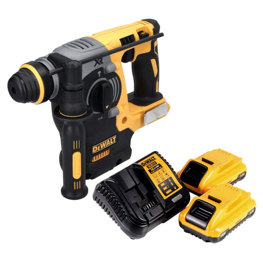 Marteau combiné à batterie DeWalt DCH 273 L2 18 V 2,1 J SDS Plus Brushless + 2x batteries 3,0 Ah + chargeur