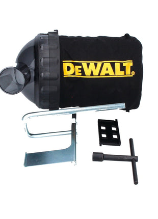 Cepilladora a batería DeWalt DCP 580 L2 18 V 82 mm sin escobillas + bolsa para el polvo DWV 9390 + 2x baterías 3,0 Ah + cargador