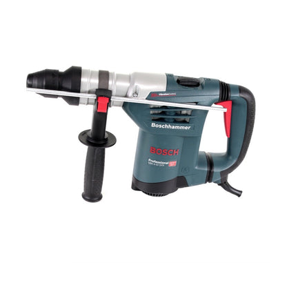 Marteau perforateur Bosch GBH 4-32 DFR 900 W 4,2 J SDS-plus + jeu de forets et burins 11 pièces certifiés PGM + L-Boxx.