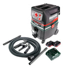 Metabo ASR 36 18 BL 25 M SC Akku Nass Trocken Sauger 36 V ( 2x 18 V ) 25 l Brushless + 2x Akku 4,0 Ah + Ladegerät - Toolbrothers