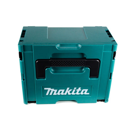 Marteau perforateur sans fil Makita DHR 242 RFJ 18 V 2,0 J SDS-plus sans balais + 2x batteries 3,0 Ah + chargeur + jeu de perceuses et burins 11 pièces certifiés PGM + Makpac.