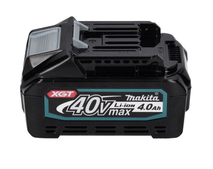 Kit source d'alimentation Makita 40 V max. avec 2 batteries BL 4040 4,0 Ah XGT + chargeur rapide DC 40 RA XGT LXT + adaptateur de charge ADP10