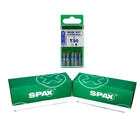 SPAX Set BIT T-STAR plus T30 - 6,4 x 25 mm, 5 piezas (5000009182309) + tornillo con cabeza de arandela HI.FORCE 6,0 x 220 mm 50 piezas (0251010602205)