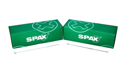 SPAX Set BIT T-STAR plus T30 - 6,4 x 25 mm, 5 pièces (5000009182309) + Vis à tête ronde HI.FORCE 6,0 x 220 mm 50 pièces (0251010602205)