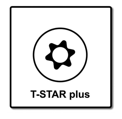 SPAX Set BIT T-STAR plus T30 - 6,4 x 25 mm, 5 pièces (5000009182309) + Vis à tête ronde HI.FORCE 6,0 x 200 mm 50 pièces (0251010602005)