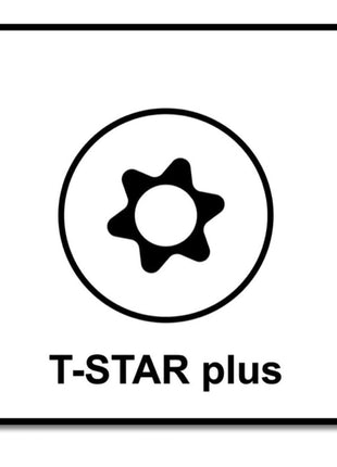 SPAX Set BIT T-STAR plus T30 - 6,4 x 25 mm, 5 Stk. ( 5000009182309 ) + HI.FORCE Tellerkopf Schraube 6,0 x 40 mm 200 Stk. ( 0251010600405 ) - Toolbrothers