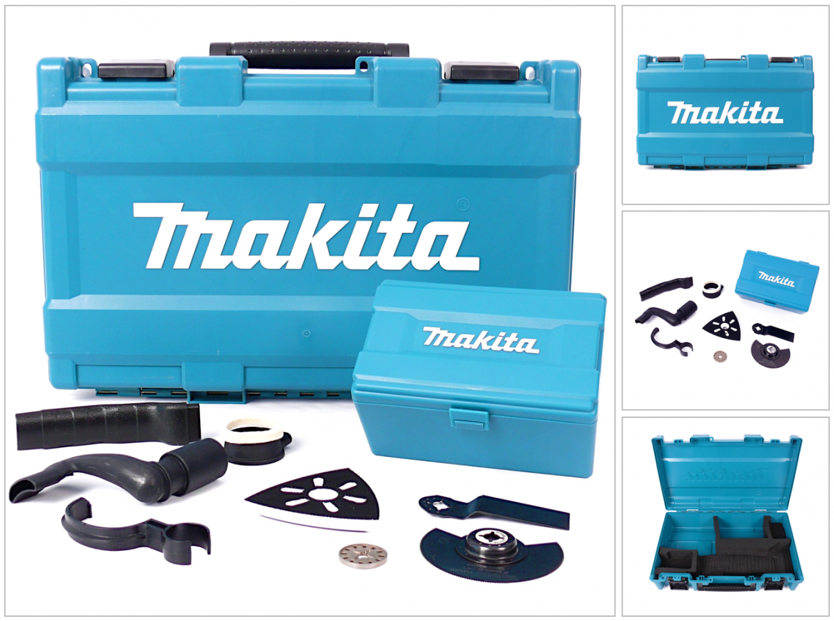 Makita Transport Werkzeug Koffer inkl. 8 teiliger Werkzeugset für BTM / DTM 40 & 50 - Toolbrothers