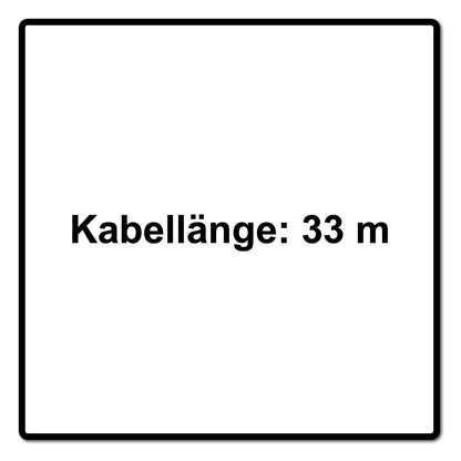 Brennenstuhl professionalLINE SteelCore Kabeltrommel 33 m IP 44 ( 9191330200 ) H07BQ-F 3G1,5