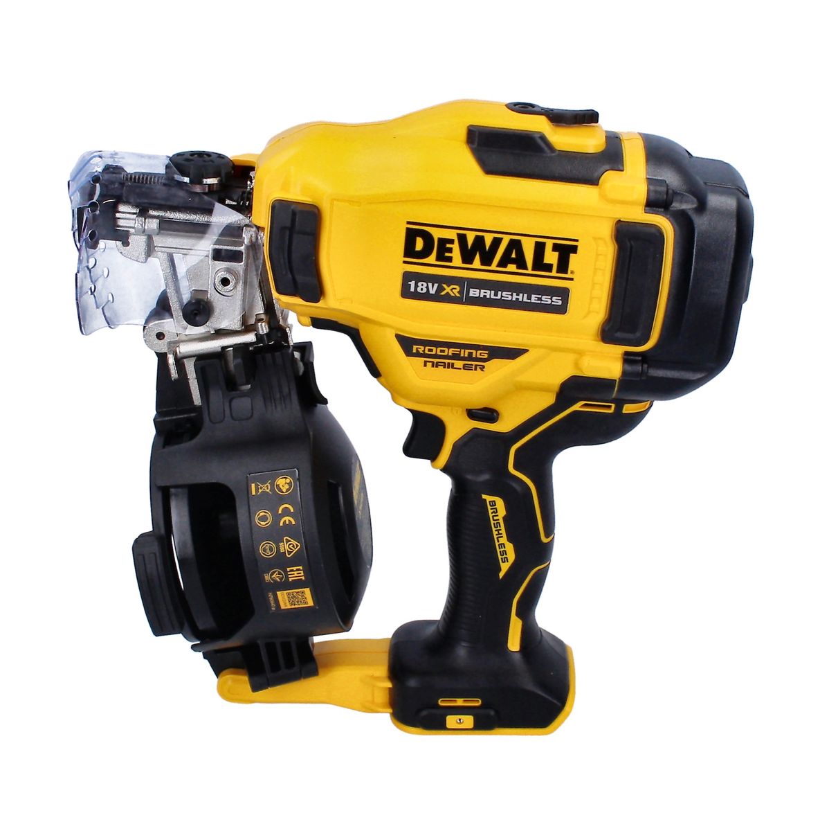 DeWalt DCN 45 RNNT Akku Nagler Coil Nailer 18 V 19 - 44 mm Brushless + TSTAK - ohne Akku, ohne Ladegerät