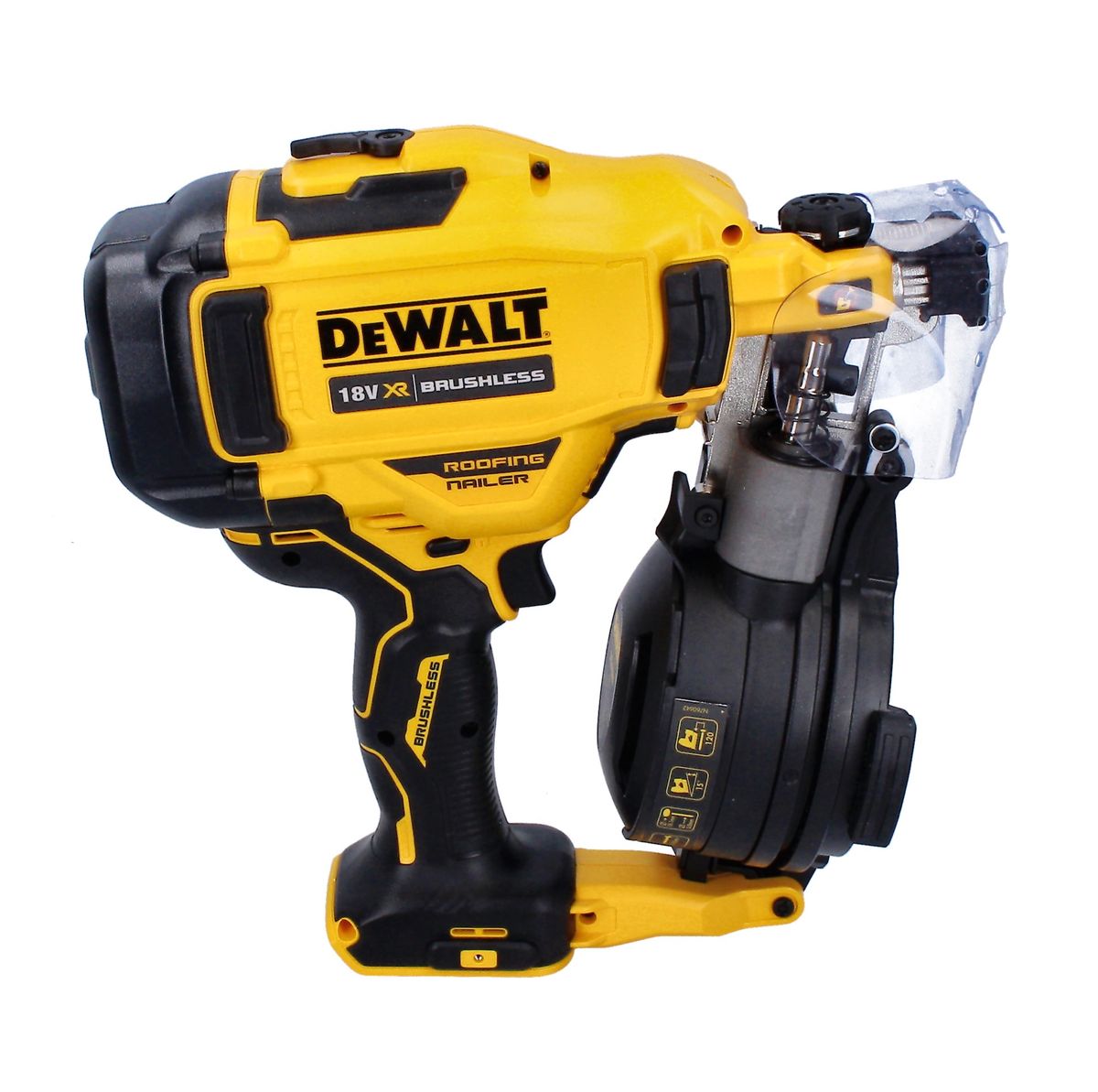 DeWalt DCN 45 RNNT Akku Nagler Coil Nailer 18 V 19 - 44 mm Brushless + TSTAK - ohne Akku, ohne Ladegerät