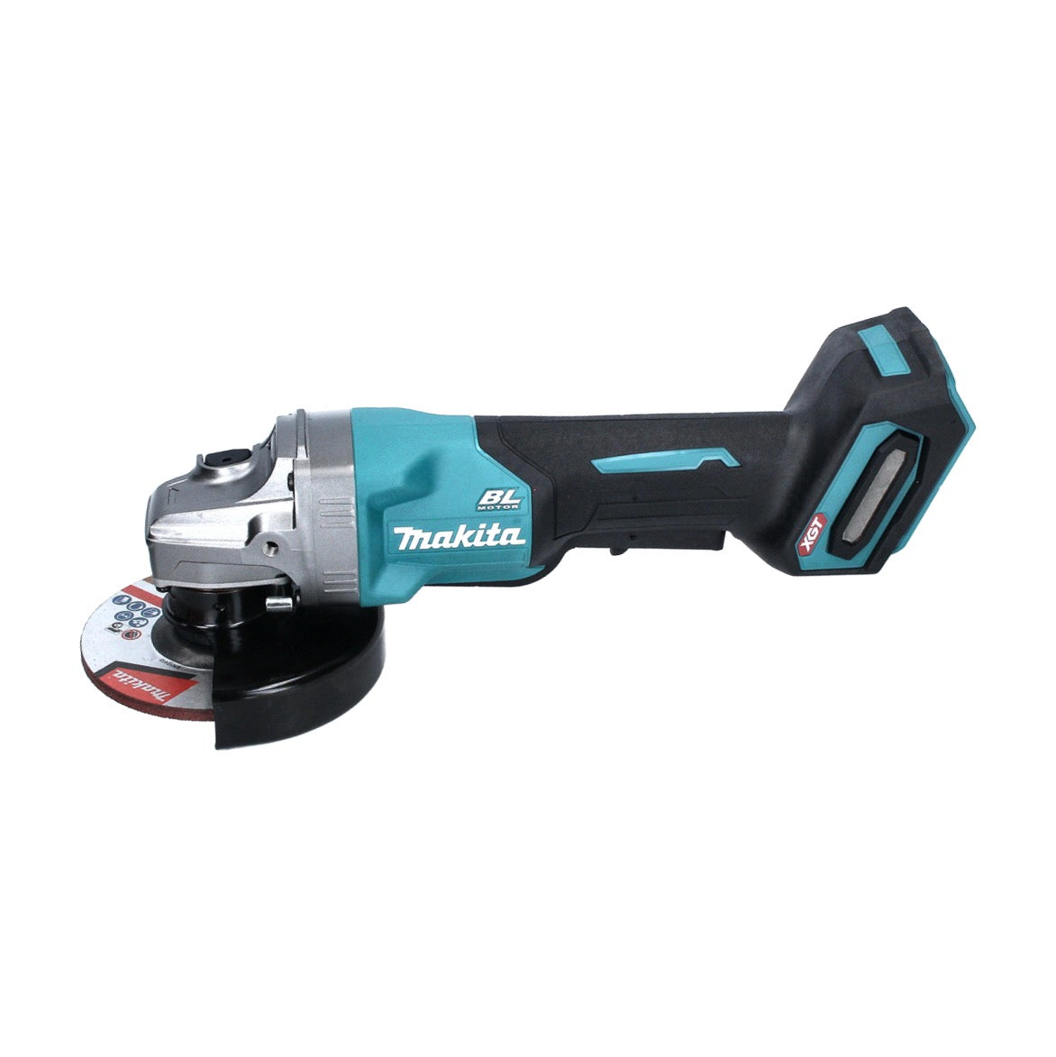 Makita GA 016 GZ01 Akku Winkelschleifer 40 V max. 125 mm Brushless  XGT + Absaughaube + Makpac - ohne Akku, ohne Ladegerät