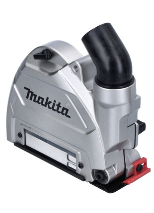 Amoladora angular a batería Makita GA 016 GZ01 40 V máx. 125 mm sin escobillas XGT + campana de aspiración + Makpac - sin batería, sin cargador