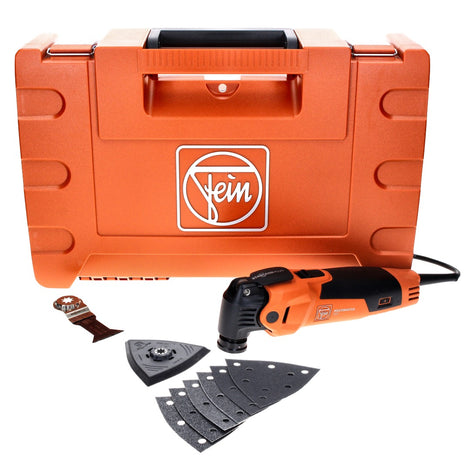 Oscilador FEIN MultiMaster MM 500 PLUS 350 W Starlock Plus (72296762000) + juego de platos lijadores + maletín