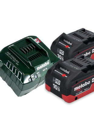 Taille-haie à batterie Metabo AHS 18-55 V 18 V 53 cm + 2x batteries 10,0 Ah + chargeur