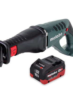 Scie sabre sur batterie Metabo ASE 18 LTX 18 V + 1x batterie 10,0 Ah - sans chargeur