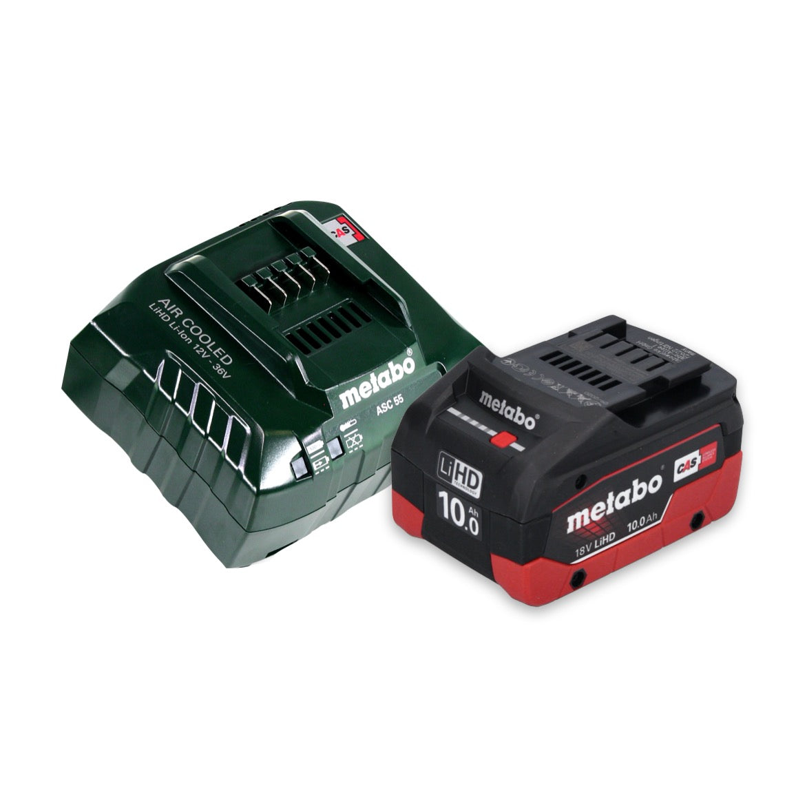 Metabo Power 160-5 18 LTX BL OF Akku Kompressor 18 V 8,0 bar Brushless + 1x Akku 10,0 Ah + Ladegerät