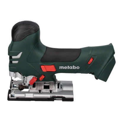 Scie sauteuse Metabo STA 18 LTX 140 avec batterie 18 V + 1x batterie 10,0 Ah + chargeur + métaBOX