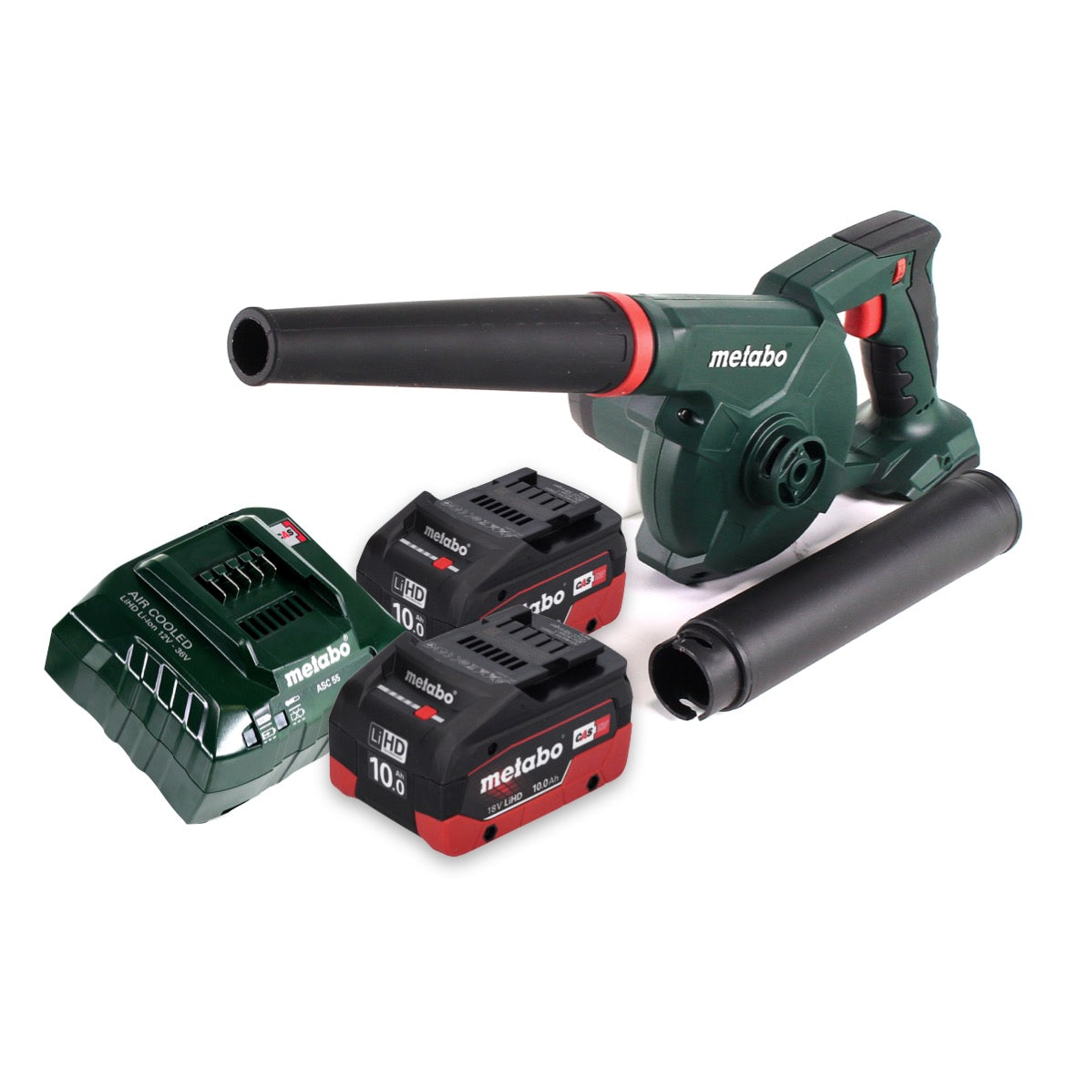 Metabo AG 18 Akku Gebläse 18 V + 2x Akku 10,0 Ah + Ladegerät - Toolbrothers