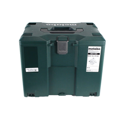 Metabo MKS 18 LTX 58 scie circulaire à métaux sur batterie 18 V 165 mm + 1x batterie 10,0 Ah + MetaLoc - sans chargeur