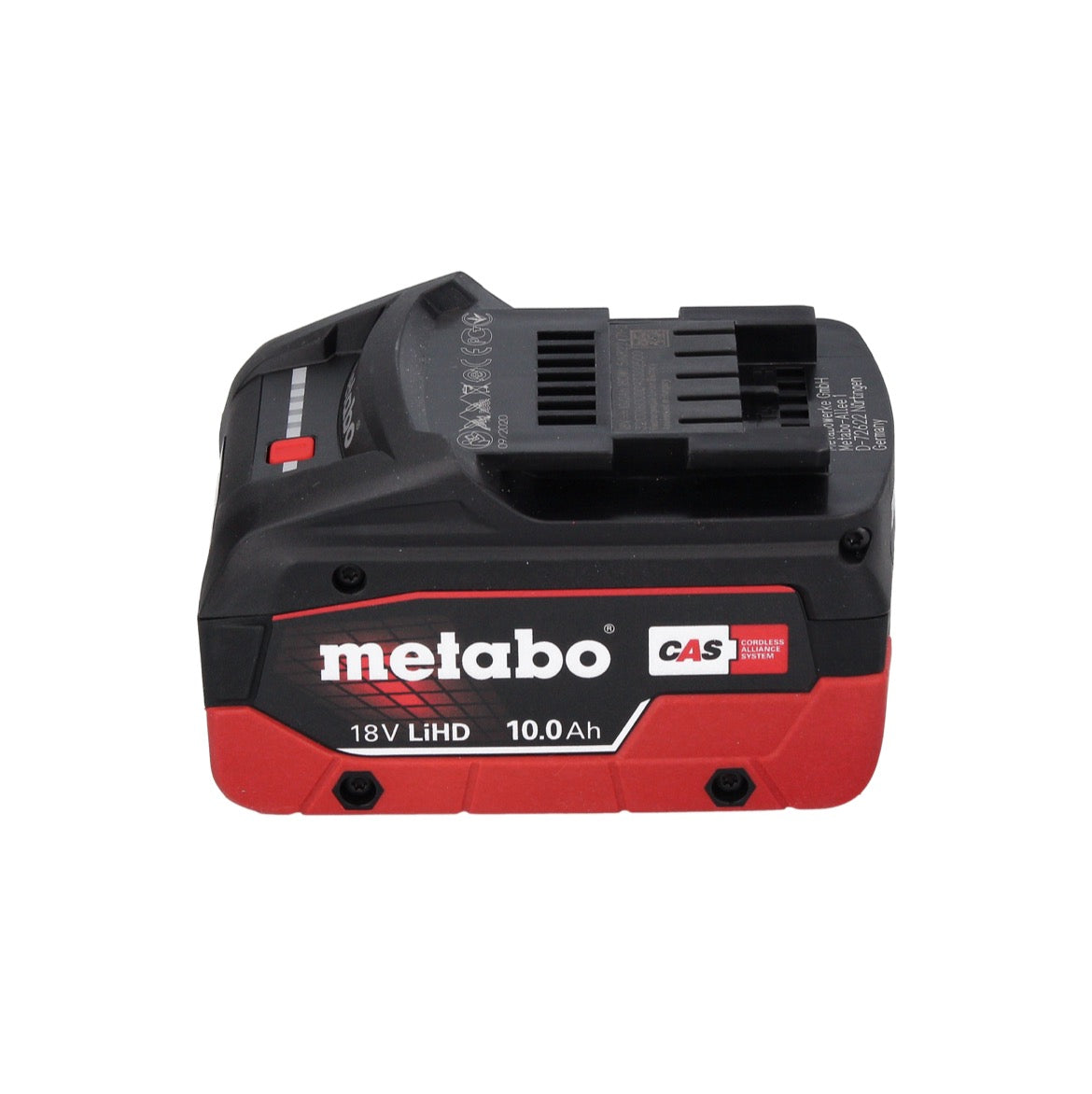 Metabo MKS 18 LTX 58 scie circulaire à métaux sur batterie 18 V 165 mm + 1x batterie 10,0 Ah + MetaLoc - sans chargeur