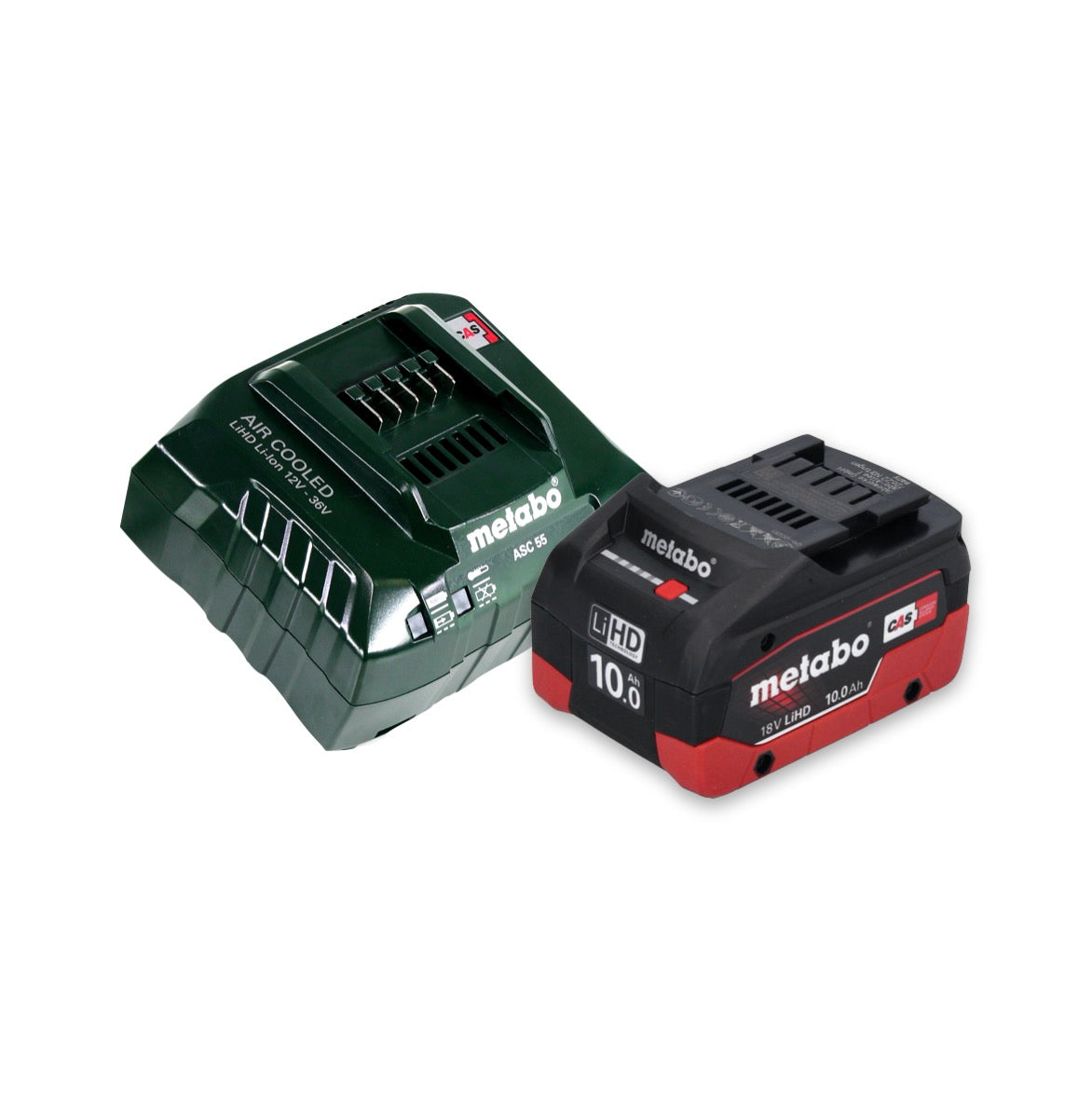 Scie circulaire à métaux sur batterie Metabo MKS 18 LTX 58 18 V 165 mm + 1x batterie 10,0 Ah + chargeur + MetaLoc