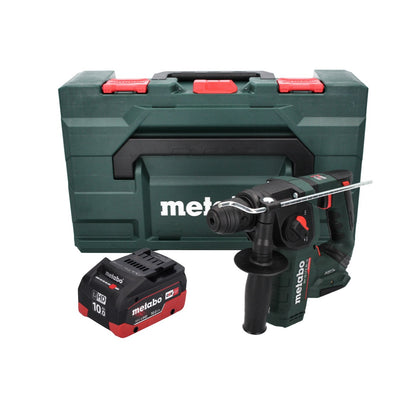 Marteau perforateur sur batterie Metabo BH 18 LTX BL 16 18 V 1,3 J SDS-plus brushless + 1x batterie 10,0 Ah + MetaBOX - sans chargeur